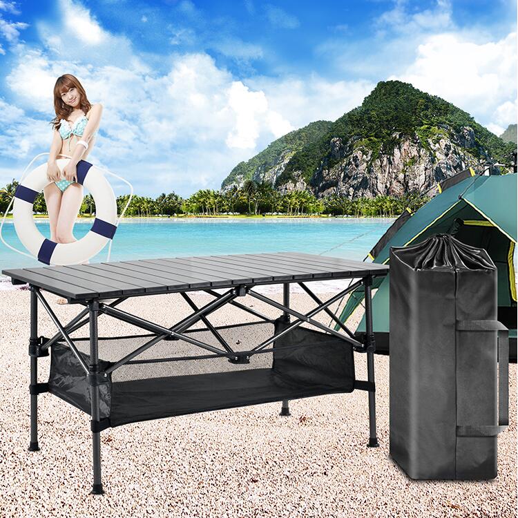 Outdoor Camping Table Folding Table Packing Bag Camping Tableware RV Kitchen Table Outdoor Camping Table