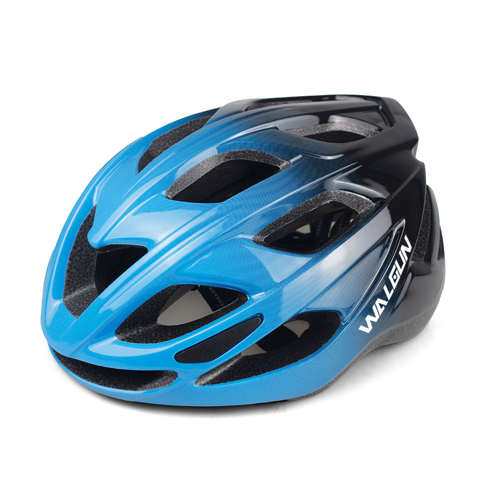 Ultralight adult bike helmet cycling bicycle helmet cap mtb for man men women casque race road bike helmets L accessories: Blue