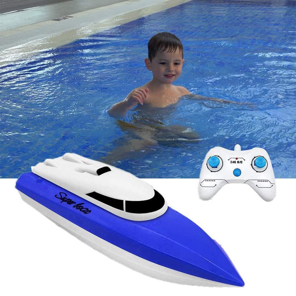 2.4G Wireless Remote Control Boat With Flashing Lights High-speed Boat RC RC Boat Ship Four-channel Remote Control Electric D3Q9