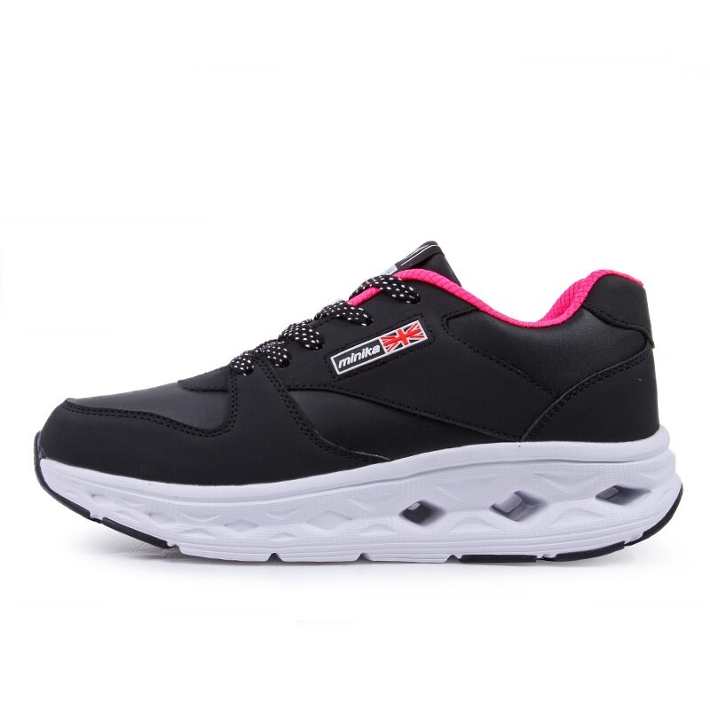 Spring Height Increasing Toning Shoes For Women Platform Shake Fitness Shoes Damping Sapatilha Feminina Workout Sport Shoes: Black / 5.5