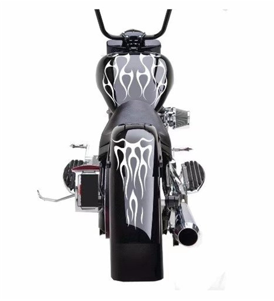 Motorcycle Flame Gas Tank Stickers Stickers Voor Honda Shadow VT750 Universele