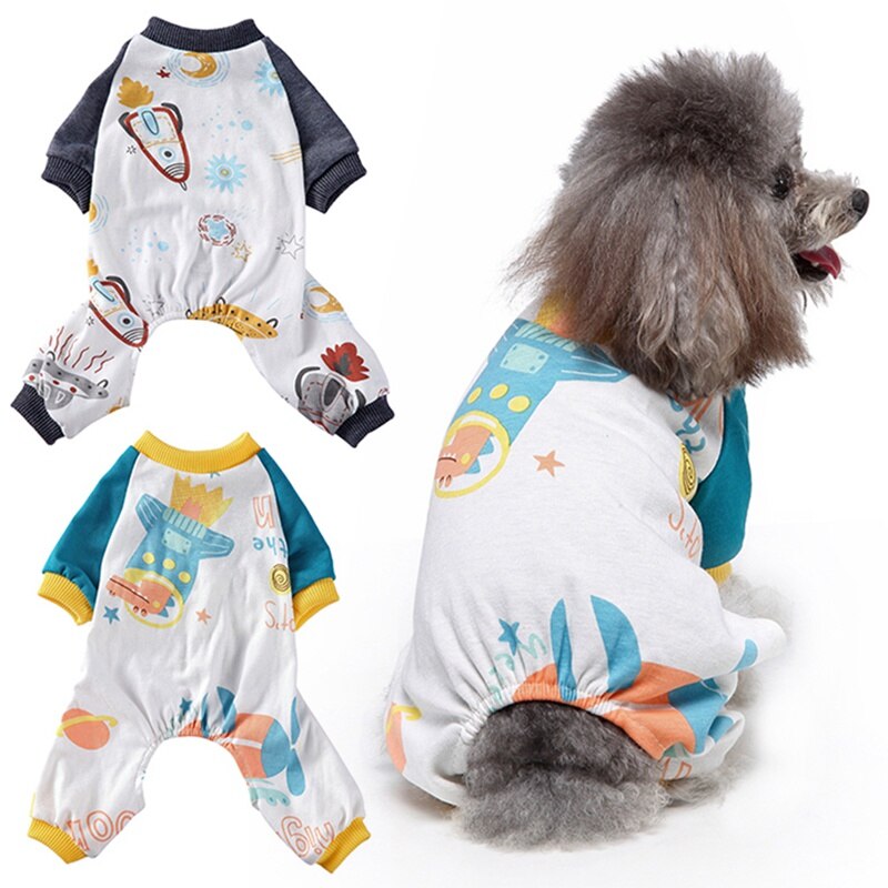 Pijamas para perros y mascotas, chaleco para cachorros, camiseta, chaquetas cálidas para cachorros, ropa para todas las estaciones, ropa para Chihuahua, XS-XL