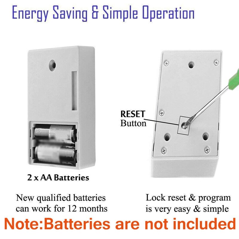 Rfid Elektronische Kast Lock Diy Voor Houten Ladeblok, Klaar Voor Gebruik &amp; Programmeerbare