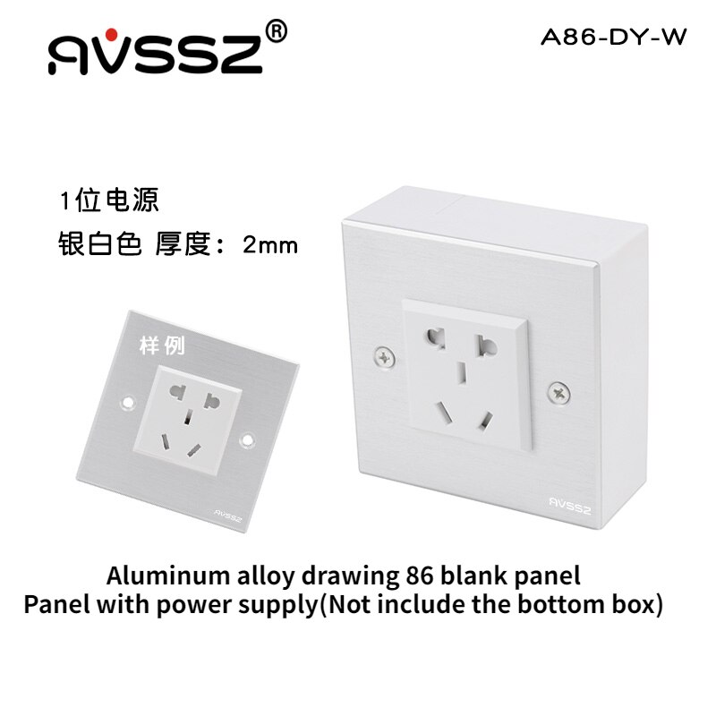 1 stück aluminiumlegierung typ 86 zwei-positionen dvi 24+5 panel buchse-zu-buchse inline-dockingbuchse dvi-basis doppelpass: A86- dy-w (kein kasten)