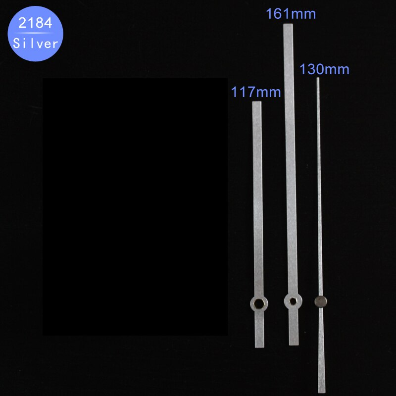 6168S Quartz Movement 6mm Screw axis length With 2184# Silver long Hands Plastic Sweep Movement Clock Accessory DIY Clock Kits