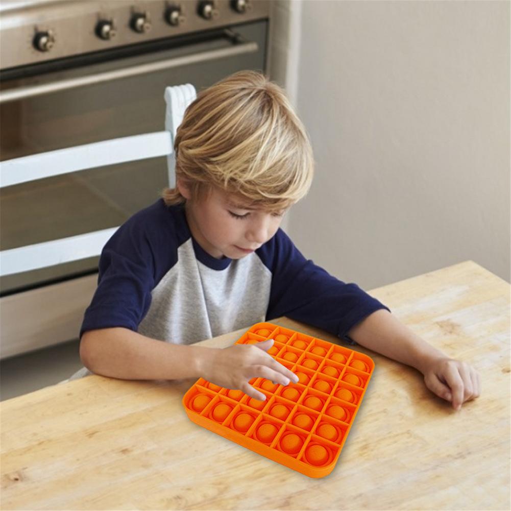 Push Pop Bubble Sensory Fidget Durable Stress Reliever Toys terapia ocupacional zabawki dla dzieci kinetik flowtoys