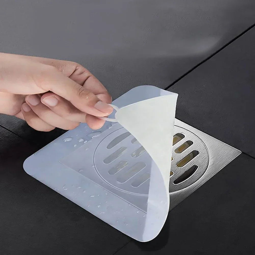 Silicone Floor Drain Anti-smell Cover Sewer Sink Smell Removal Sealing Drain Cover Kitchen Bathroom Home Insect-proof Seal Cover