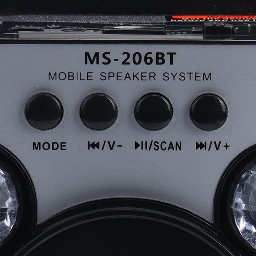 Nouveautés haut-parleur Portable sans fil Bluetooth extérieur Super basse avec haut-parleur de caisson de basses Radio USB/TF/AUX/FM