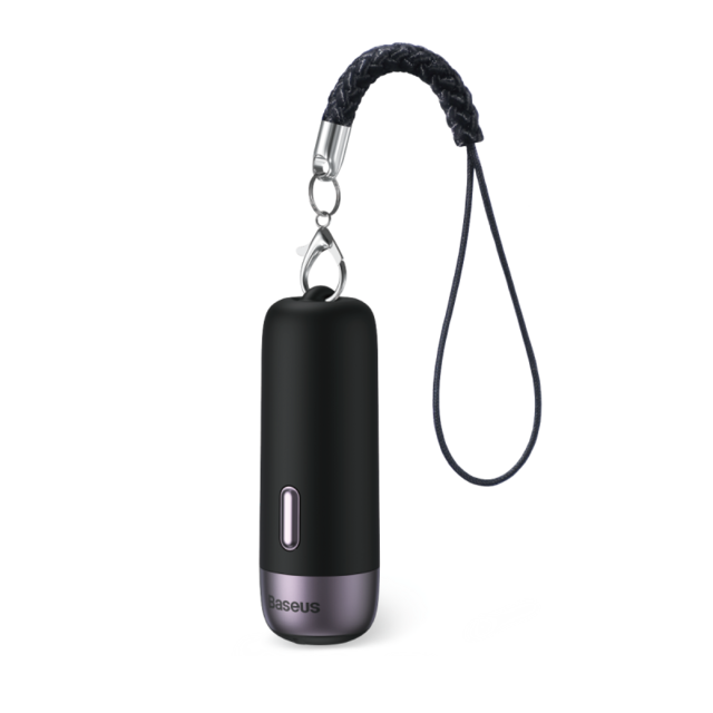 Baseus Intelligent Rechargeable Anti-lost Tracker Wireless Smart Tracker Key Finder Child Bag Wallet Finder Alarm Tag: Black Rechargeable