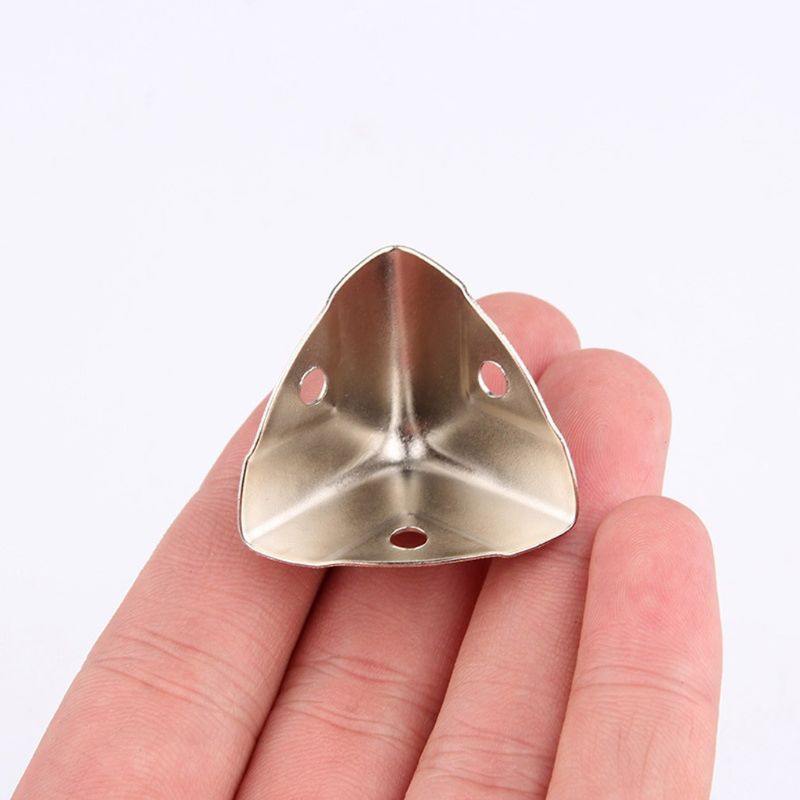 12 Stuks Zilveren Kast Hoek Protector Meubels Case Box Hoek Decoratieve