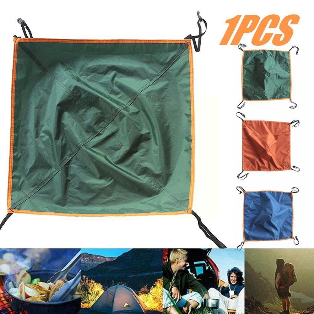 Tent Tarp Roof Cover Beach Lightweight Picnic Shelter Canopy Anti Waterproof Travel Uv Awning Portable Outdoor Camping Y4j1