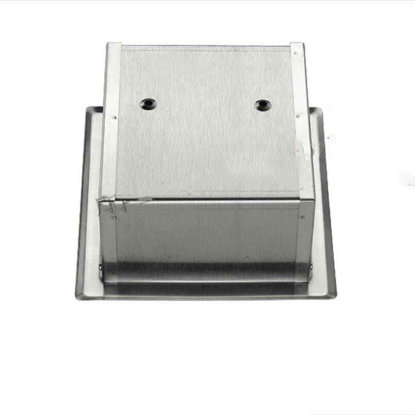 Stainless Steel in-wall Installation Built-in Toilet Tray Concealed Bathroom Tissue Box Hidden Installation Roll Holder