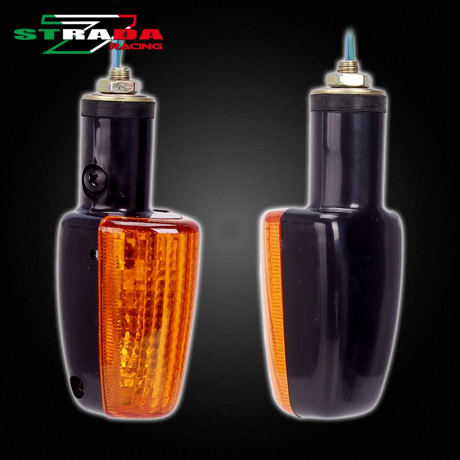 Blinklys lys blink blinklys pære lampe for honda  cb400 1992 - 1998 jade vtr 250 25v hornet cb -1 motorsykkel tilbehør: Oransje skall