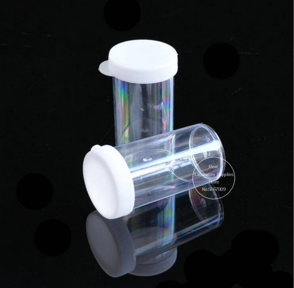 20pcs/lot 24x45mm Lab Flat Bottom Plastic Test Tub... – Vicedeal