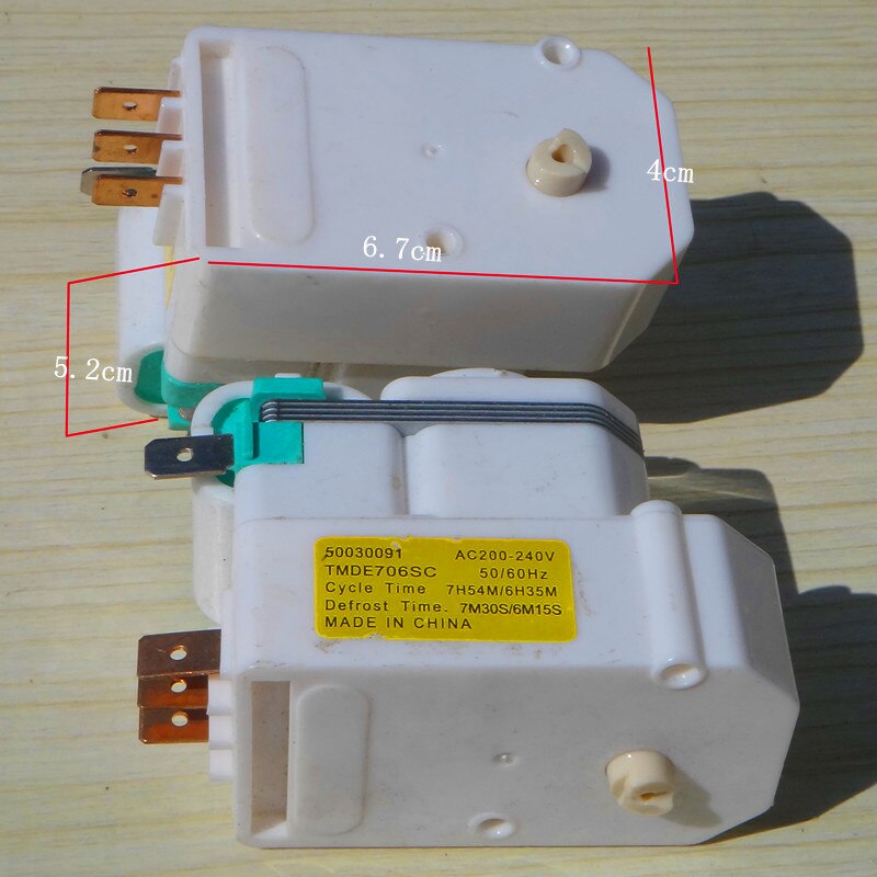 Original Air-Cooled Refrigerator Timer / Air-Cooled Defrost Timer/Timer Control Switch/TMDE706SC Refrigerator accessories Parts