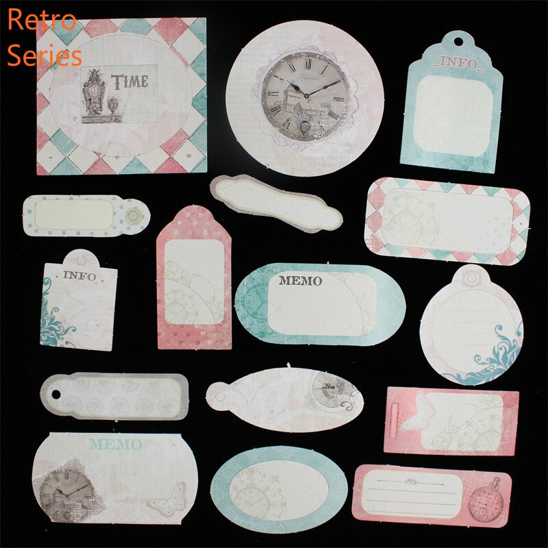 YPP CRAFT 21pcs Colorful Cardstock Die Cuts for Scrapbooking Happy Planner/Card Making/Journaling Project DIY