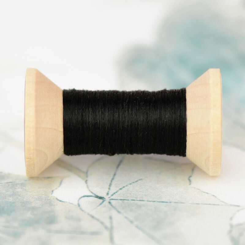 Hand embroidery embroidery silk 20 meters per thread thread silk hand embroidery thread Grey green: 6