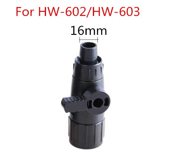 SUNSUN HW-602B/HW-603B Parts Aquarium External Canister Filter Replacement Accessories Input Output For Aquarium filter bucket: 16mm 602 603