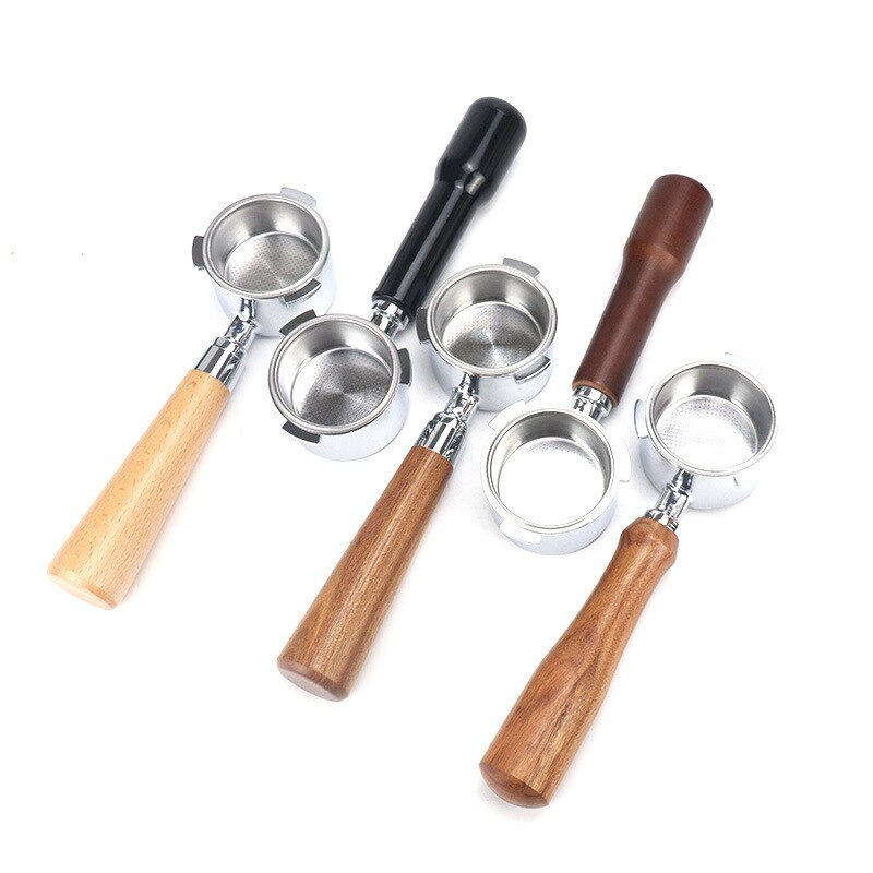 Koffie Bodemloze Filterhouder Voor Delonghi EC680/EC685/EC850/EC880 Filter 51Mm Rvs Mand Koffie Accessoires