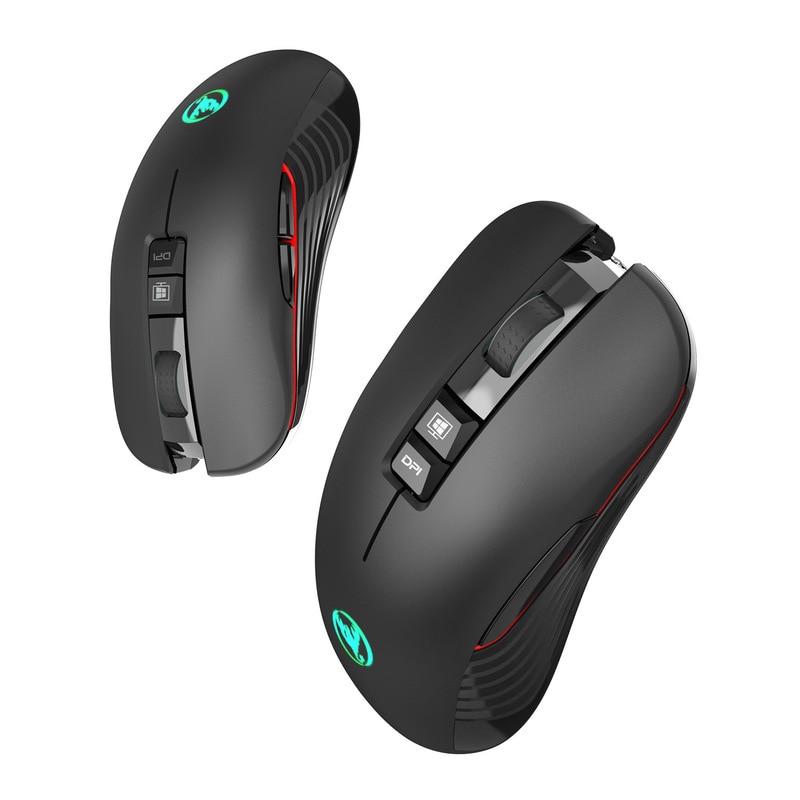 USB Wireless Mouse 3600DPI 8 Button USB-C Receiver Optical Computer Mouse 2.4GHz Ergonomic Mice For Laptop PC Sound Silent Mouse
