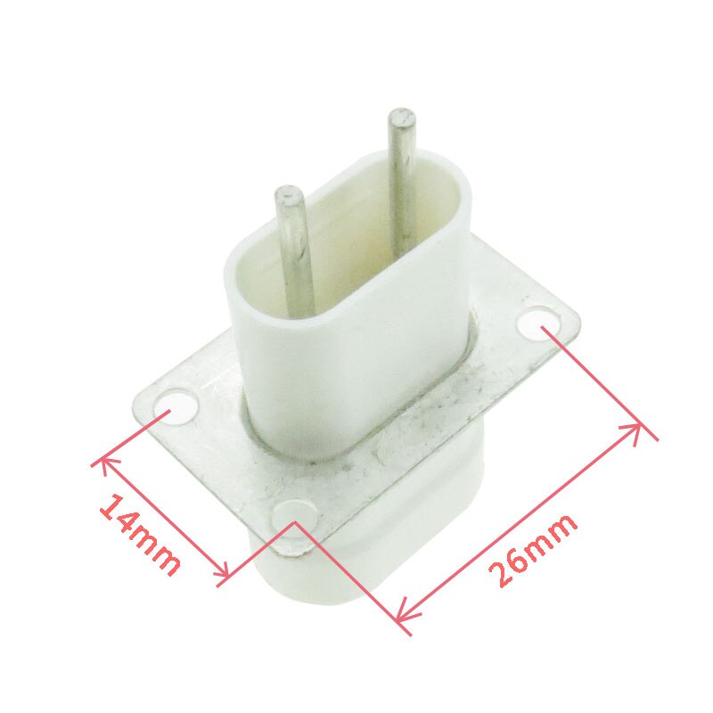 Electronic Microwave Oven Magnetron Plug 4 Filament Pin Sockets Converter Home Microwave Oven Spare Parts