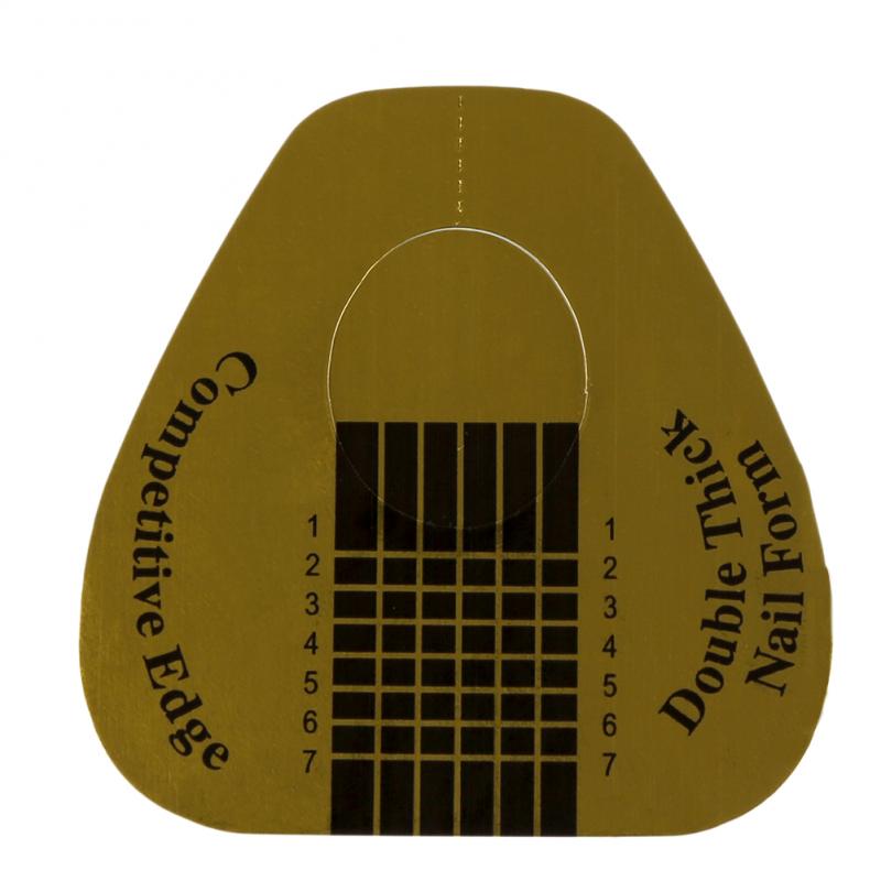 100pcs/pack Nail Forms Extension Tips Guide Extension French DIY Tool Acrylic UV Gel Nail Art Tools Builder Sticker Sculpting