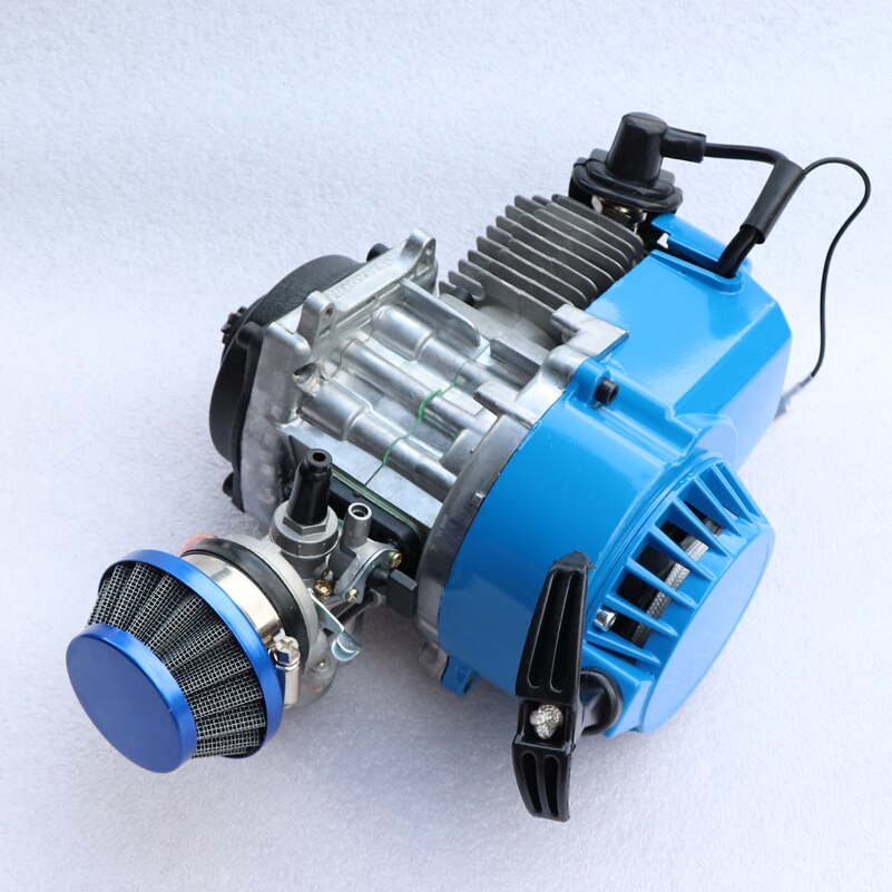 Motorcycle parts 40-6 47cc Pull Start Engine Motor For 2 Stroke Mini Pocket PIT Quad Dirt Bike: E