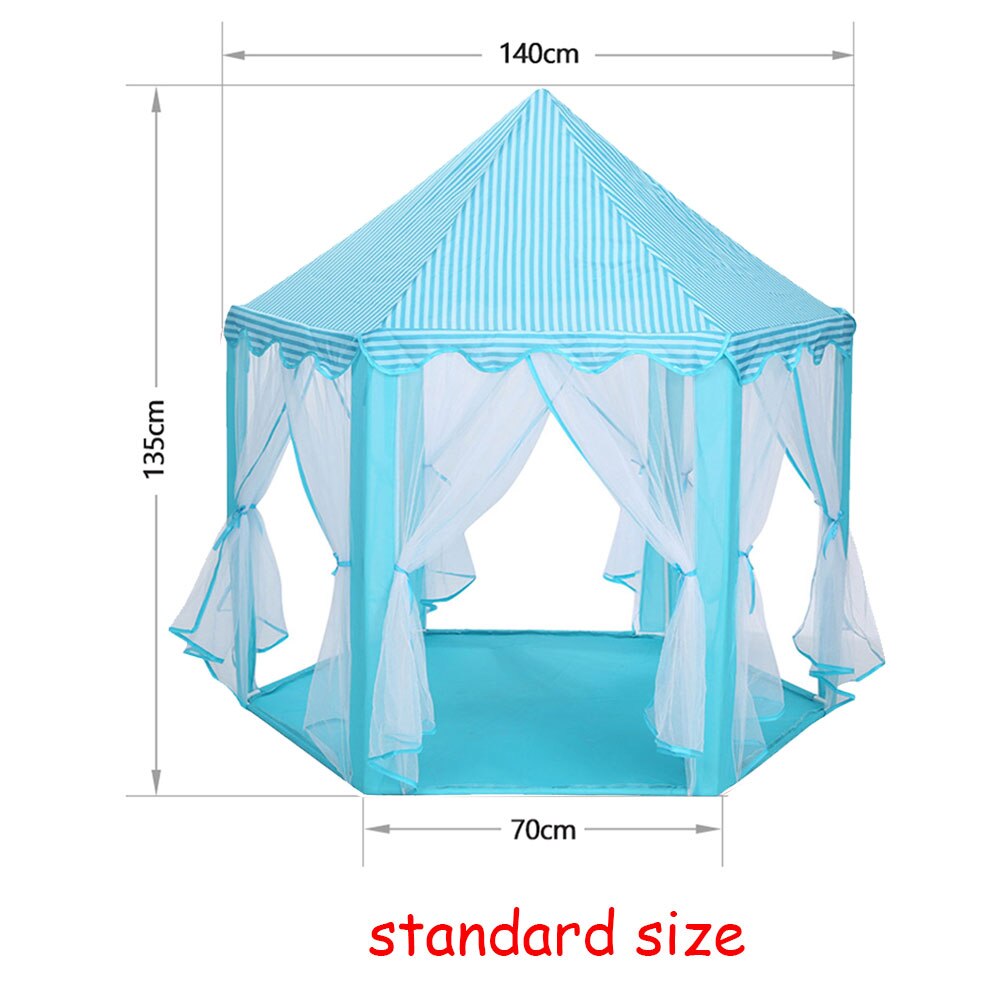 Portatile Princess Castle Gioca Tenda Attività Fata House Fun Playhouse Tenda Della Spiaggia Bambino che gioca Giocattolo Regalo Per I Bambini: WJ3003B