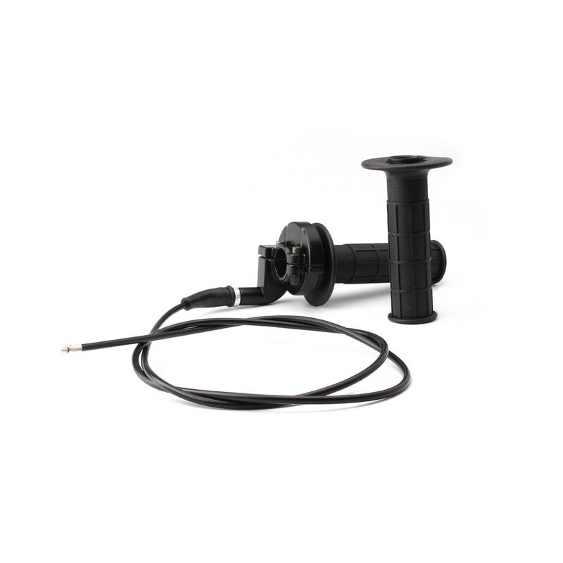 1Pair Universal Motorcycle Scooter Moped throttle handle Black Cable Kit 7/8'' 110-250cc acceleration hand with throttle line