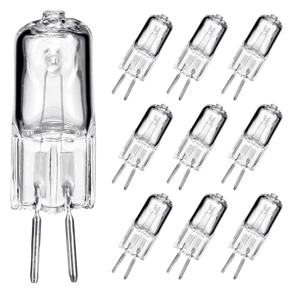 10pcs 120/220V Machine Work Lights Beads G5.3 Halogen Bulb Dedicated Lathe Tool Machine Work Lamp Warm White Clear Bulb