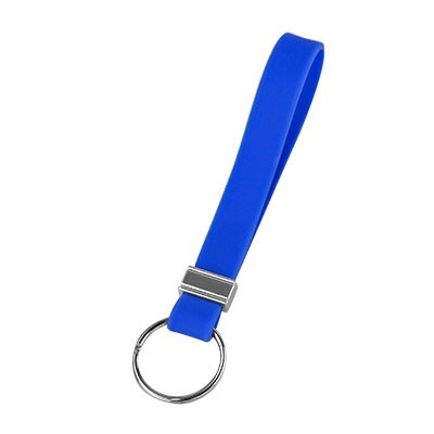 Okeytech afstandsbediening autosleutel siliconen hoesje voor nissan juke micra qashqai march tiida 2 knoppen rubberen beschermhoes: Blauwe ketting