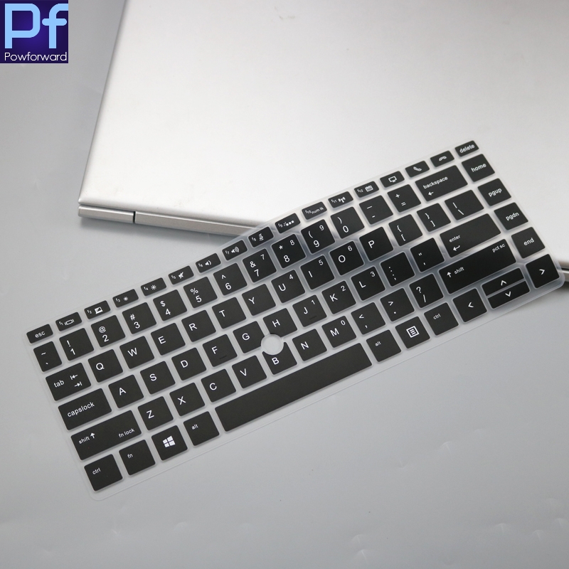 Osłona klawiatury Protector skóry dla 14 cal HP EllitBook 745 G5 i HP EliteBook 1040 G4 840 G5 G6 / Zenbook 14u G5 Studio X360 G5: black
