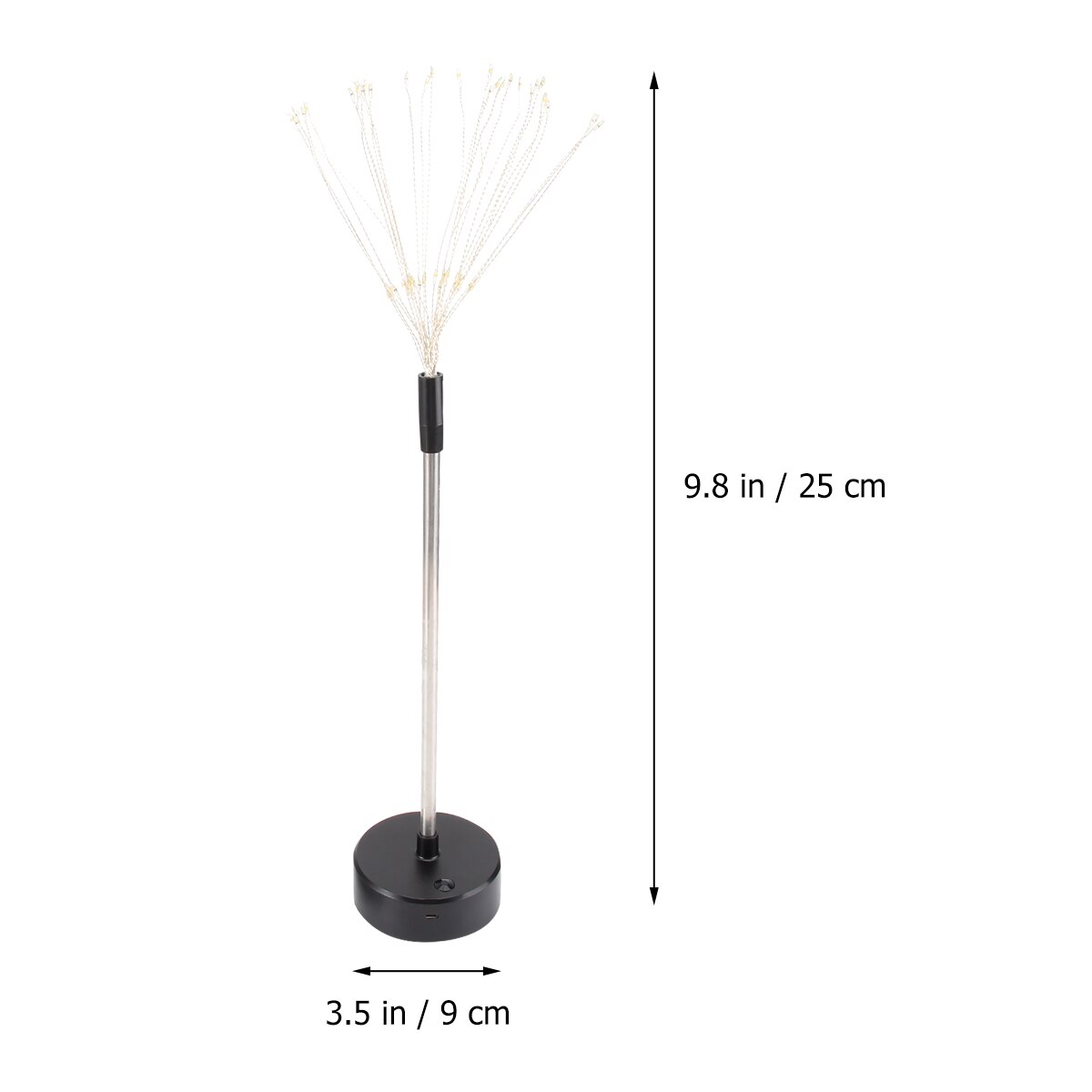 Paardebloem Led Vuurwerk Lamp String Decor Light String Binnenplaats Lamp: A
