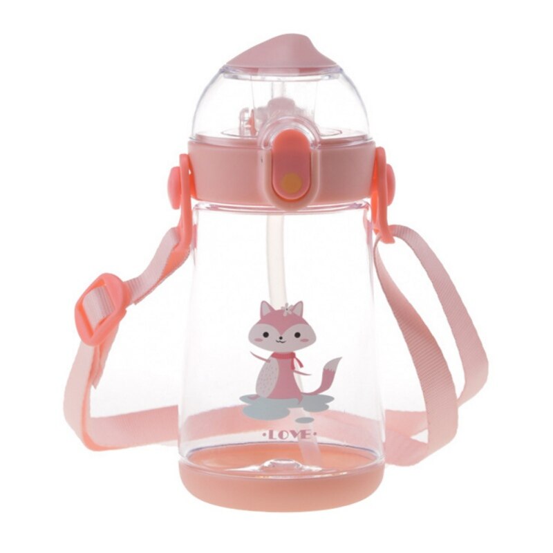 Babys drikkekop baby drikkekop halm kop studenterrem drikkekop 380ml bpa gratis: Bp