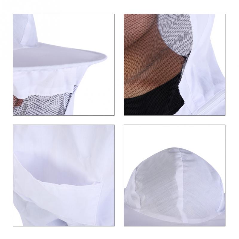 traje de protección de apicultor equipo de apicultura pantalones de chaqueta con capucha