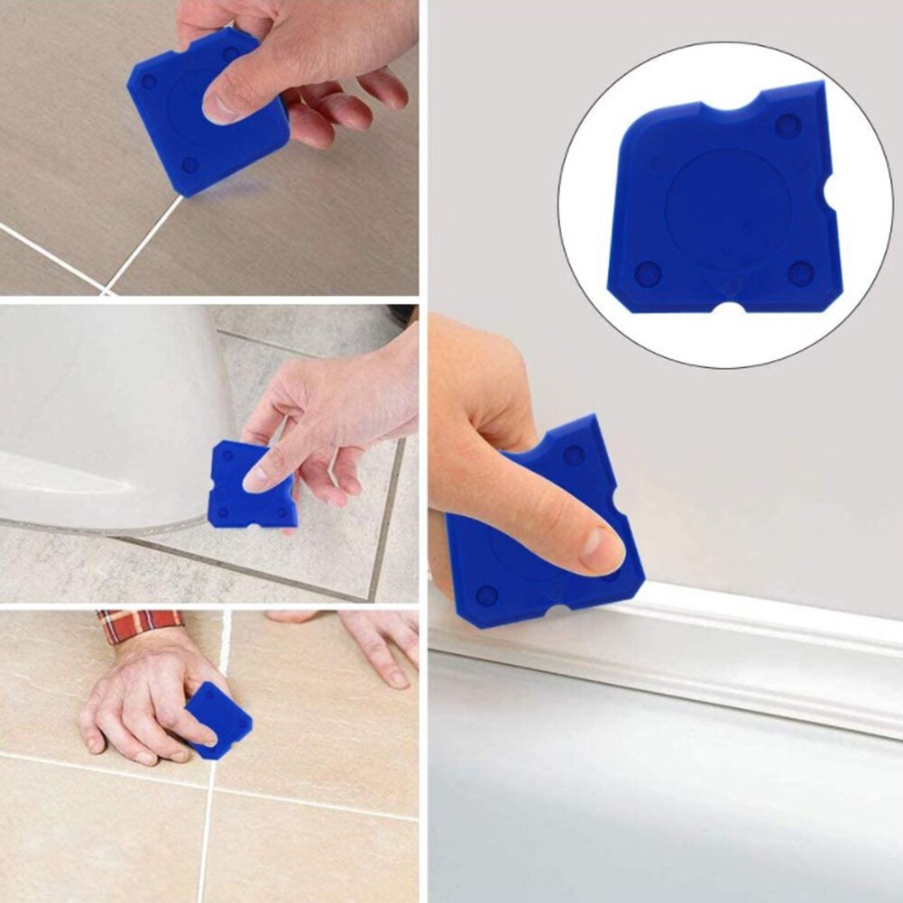 13 in 1 Caulk Nozzle Scraper Set Sealant Angle Scraper Silicone Grout Caulking Finishing Tools #38