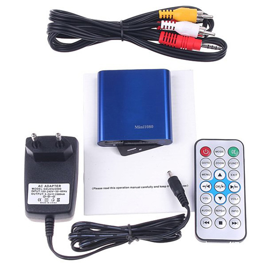 Imice mediaspeler volledige  hd 1080p usb externe mediaspeler hd sd mediabox ondersteuning mkv avi ts/tp hdd-speler eu-stekker