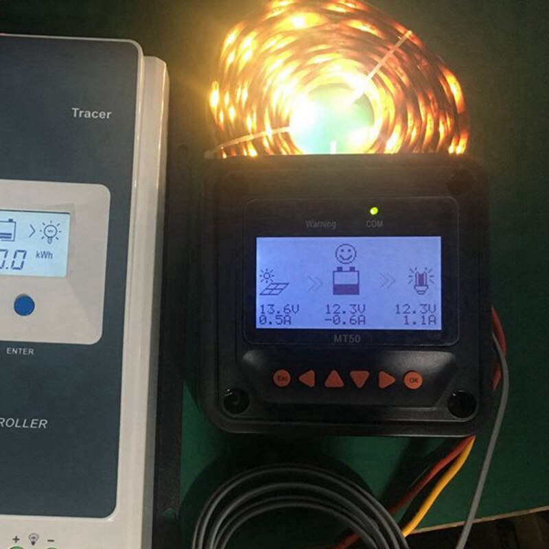 MT50 Remote Display for Tracer-AN Tracer-BN TRIRON XTRA Series MPPT Solar Controller and VS-BN PWM EPSOLAR Regulator