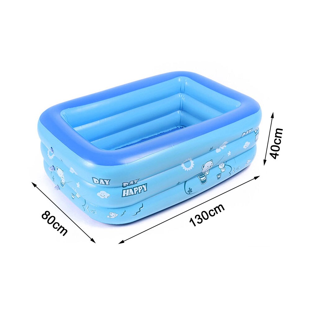 Inflatable Swimming Pool for Kids Outdoor Children Basin Bathtub PVC Cartoon Funny Water Play Pool