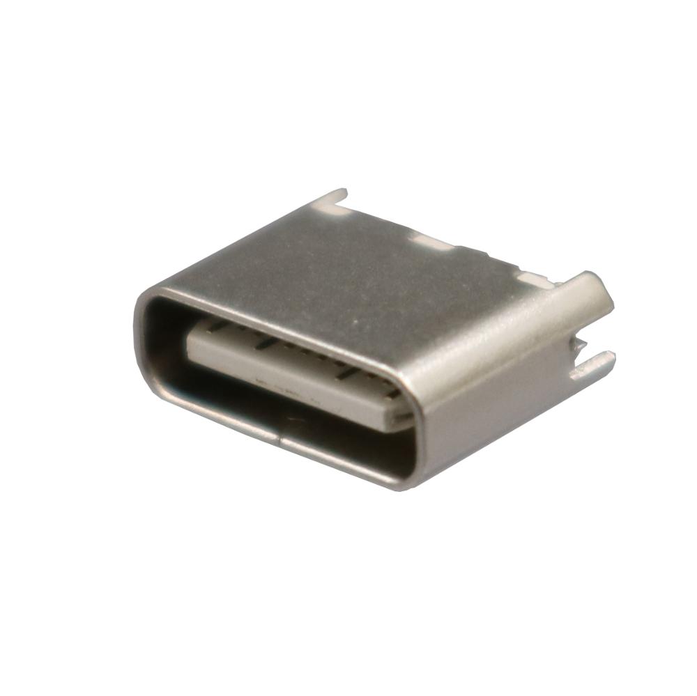 5 pièces USB 3.1 Type C Ultra court 24Pin femelle prise PCB connecteur de soudure