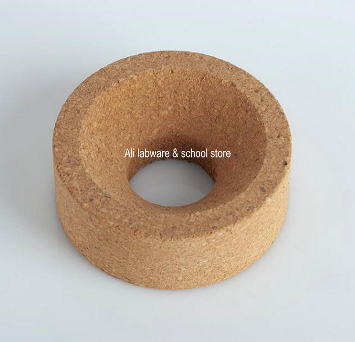 Anneau de laboratoire en liège synthétique, diamètre pièce/lot 80mm à 160mm, support pour flacon rond de 50ml à 20000ml