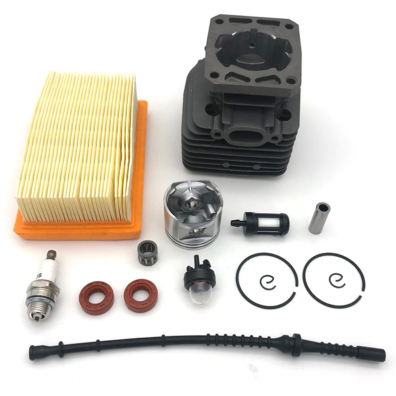 Kit cylindre-Piston 42Mm pour Stihl FS450 FS 450, ligne de filtre à Air et à carburant, bougie d'allumage pour joint d'huile, 4128 020