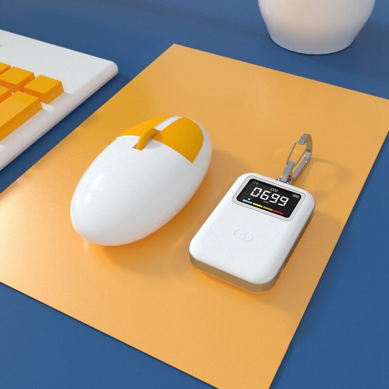 Mini Indoor Carbon Dioxide Concentration Detector Portable Air Monitoring CO2 Detector