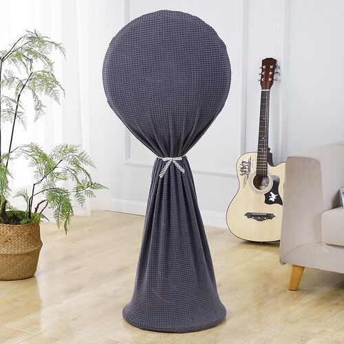 Electric Fan Cover Dust Cover Drawstring Washable Cartoon All-inclusive Appliances Floor Desktop Round Beautiful Fan Protective: 8