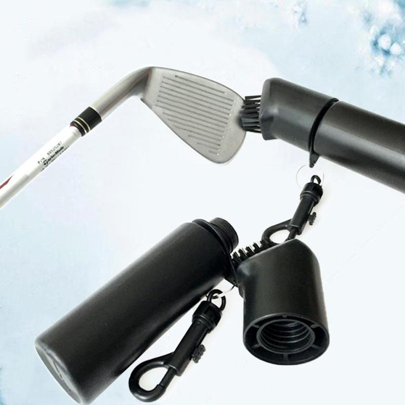 Cepillo de limpieza de Golf multifuncional, palo de Golf de plástico compacto, accesorios de Golf de agua, herramienta de pulverización, cepillo portátil, Cleani D0V7