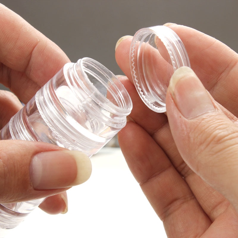 Lagerung Kasten 5 schichten Gitter Nagel Kunst Dekoration Kunststoff boxen Für Strass Kristall Perlen Zubehör Container Nagel Werkzeug