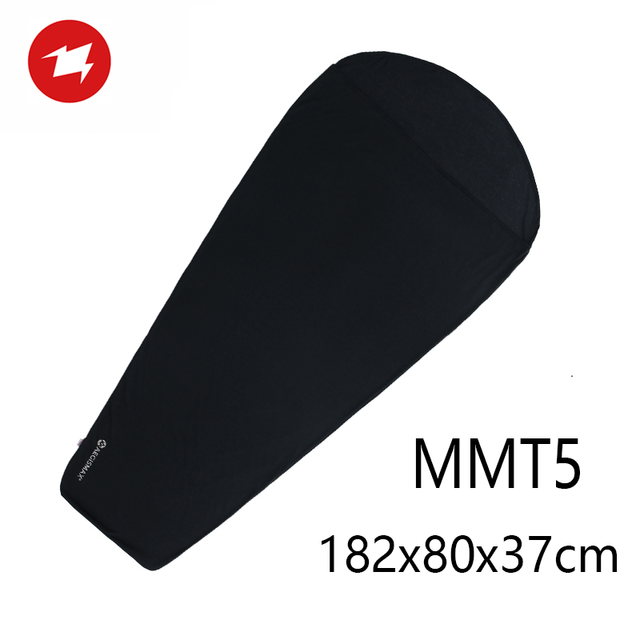 AEGISMAX-saco de dormir Thermolite, cálido, 5/8 grados Celsius, forro para acampar al aire libre, almohadilla para dormir portátil, bloqueo de temperatura: MMT5