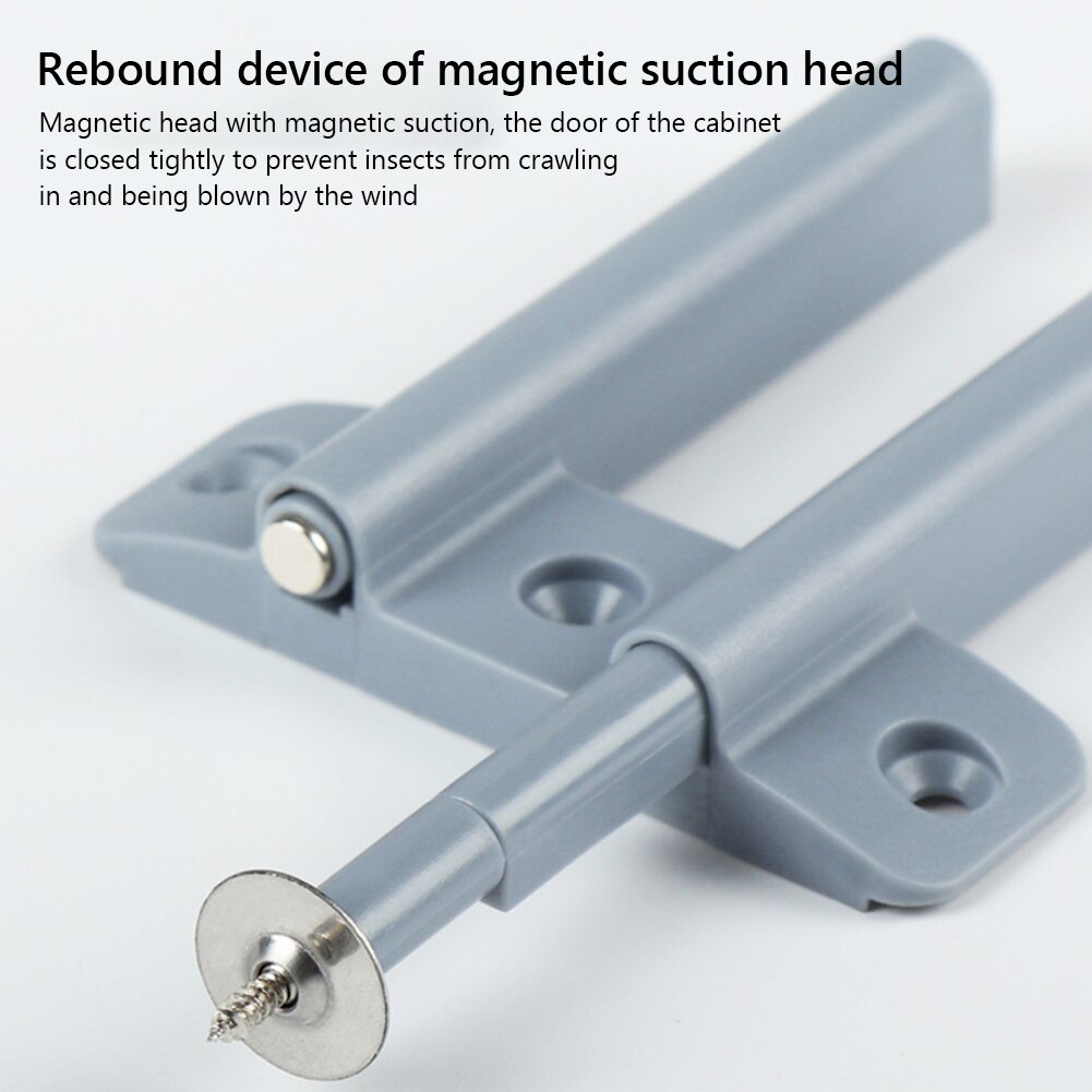 Magnetische Kabinet Vangt Kast Klink Push To Open Kast Lade Deur Touch Stop Demper Buffer Pull Push Onzichtbare