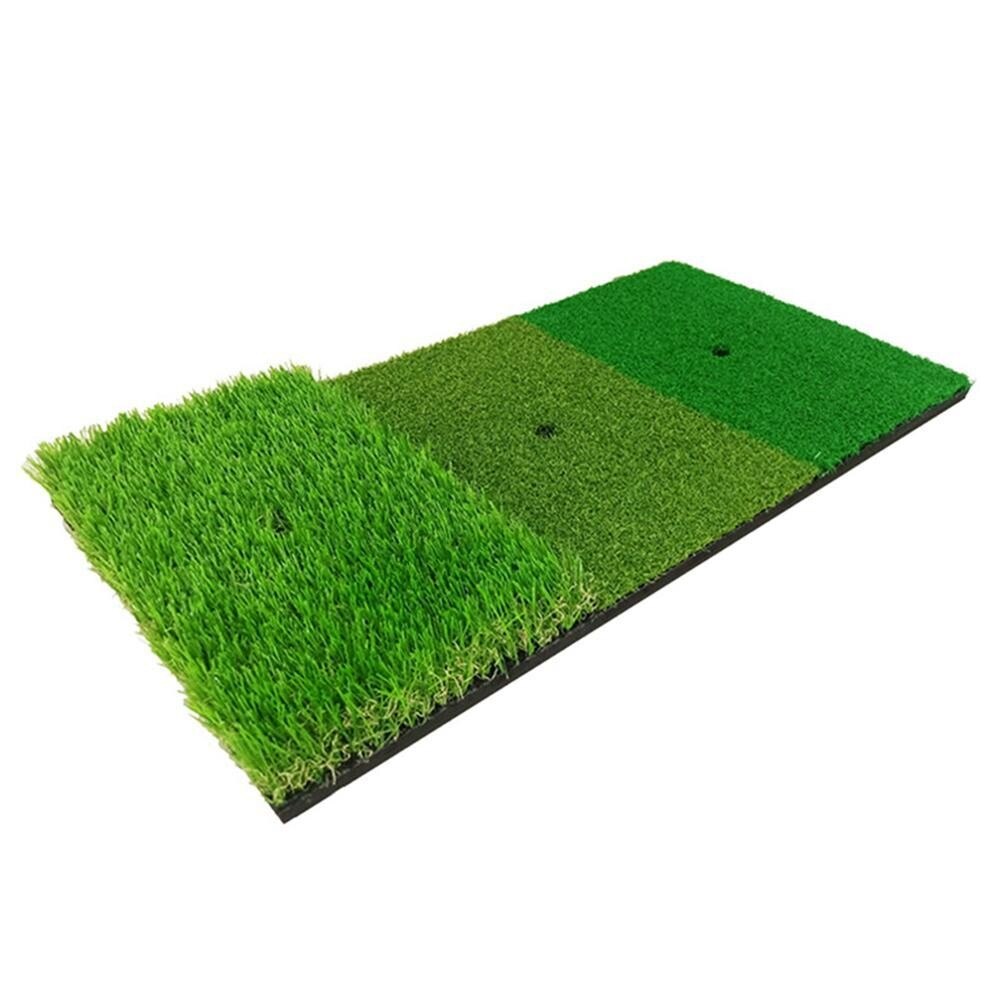 Golf trainingshulpmiddelen oefenmat kunstgras gras buiten achtertuin duurzaam slagmat 30*60cm mat pad golf rubberen pad trai  h6 j 1