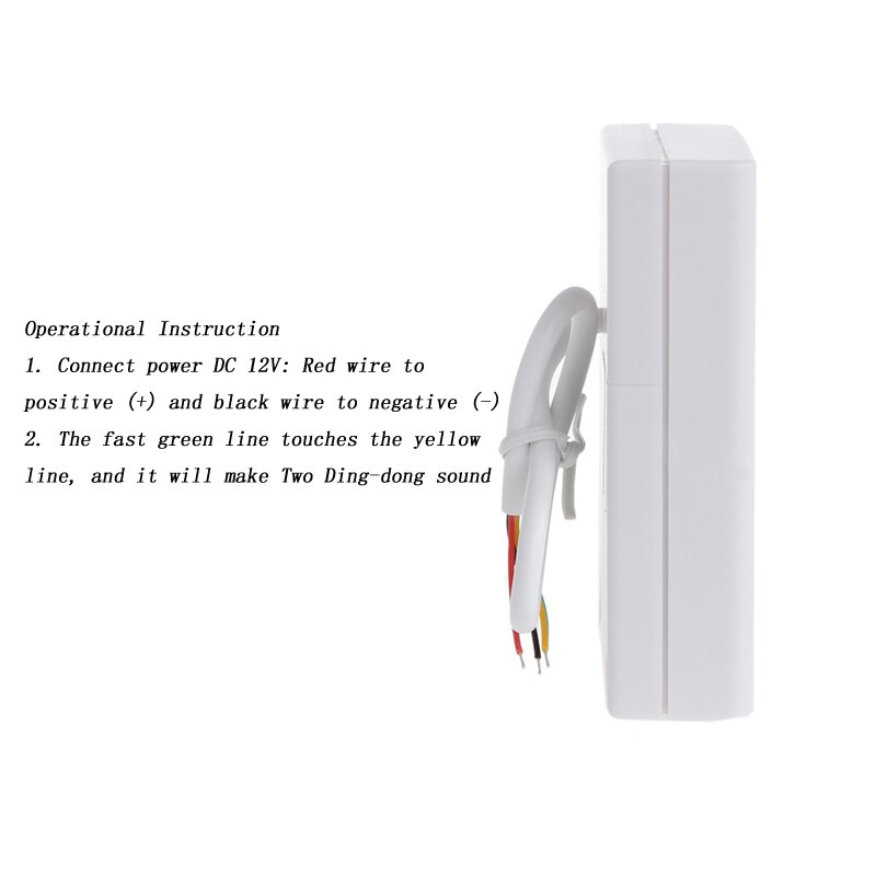 DC 12V Ring DING DONG Ringer Access Control Wired Doorbell External G08 Great Value April 4